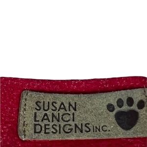 Red Susan Lanci Harness for dog